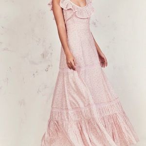LoveShackFancy JoAnne dress in Rosemist - size 2